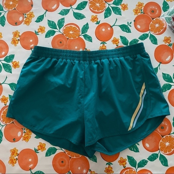 Sweaty Betty Interval Run Shorts in Dark Lake Blue XL - Picture 2 of 8
